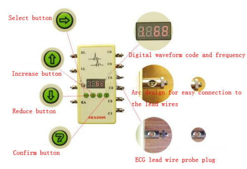 Thiết bị mô phỏng tín hiệu điện tim SKX-2000C